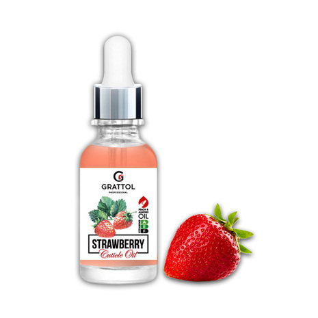 Grattol Cuticle Oil Strawberry 15 ml