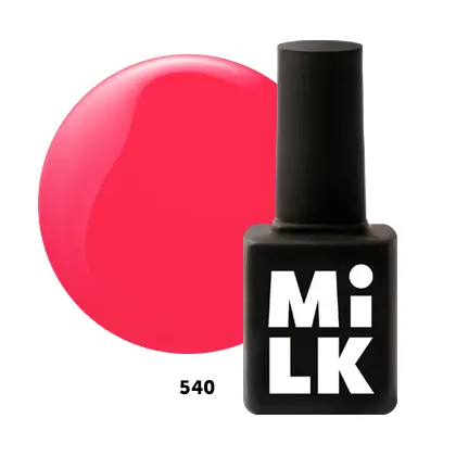Milk, гель-лак Slime 540 Pink Jelly, 9мл