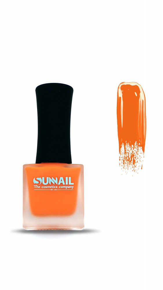Sunnail Краска для стемпинга Оранжевая, 10 мл