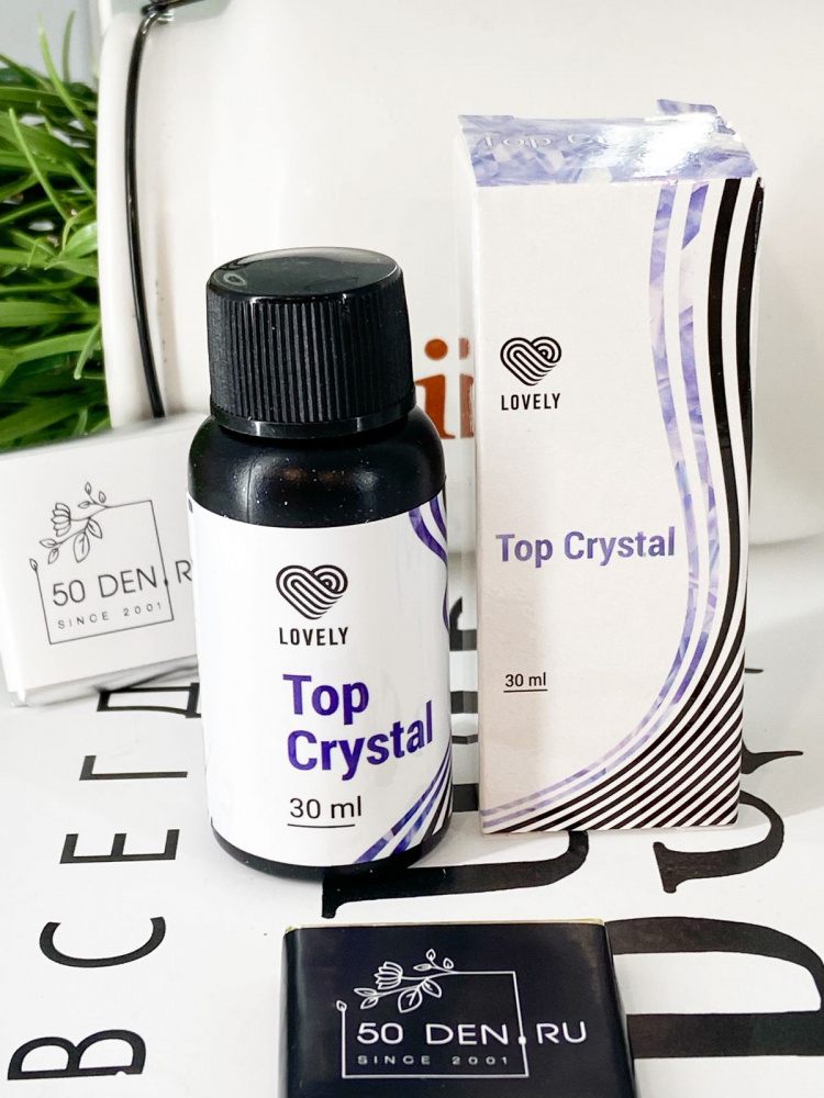 Lovely, Топ без липкого слоя Crystal Lovely, 30 ml