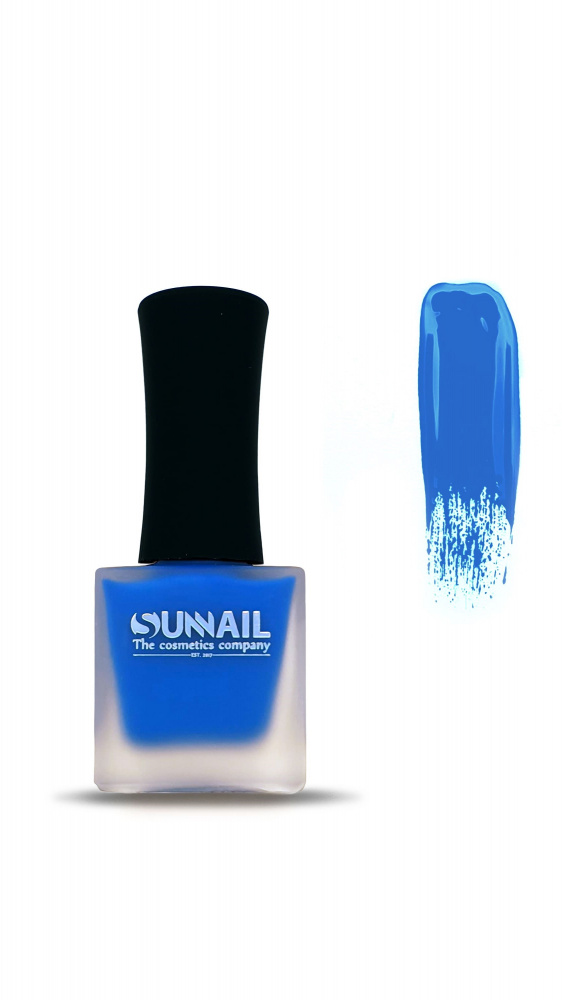 Sunnail Краска для стемпинга Голубая, 10 мл