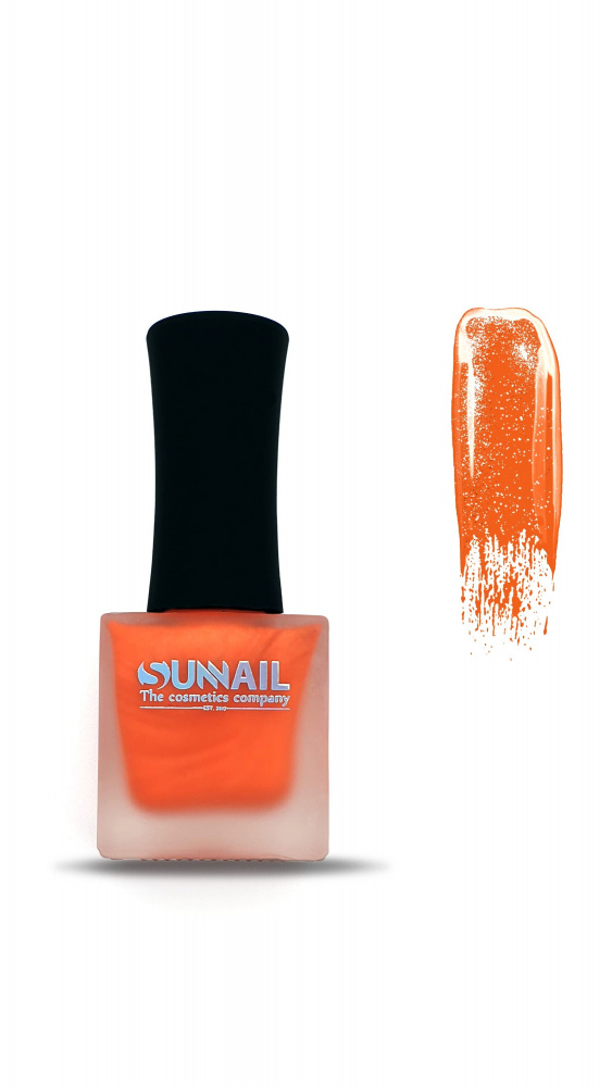 Sunnail Краска для стемпинга Оранжевый хром, 10 мл