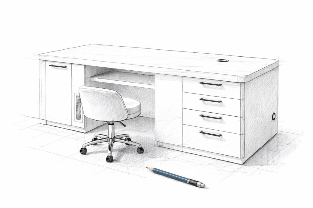 стол эскиз стол эскиз