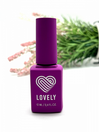  Lovely, Матовый топ 12мл с липким слоем 