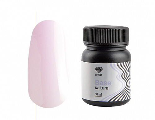 Lovely, База Sakura камуфлирующая, 50ml   Lovely, База Sakura камуфлирующая, 50ml