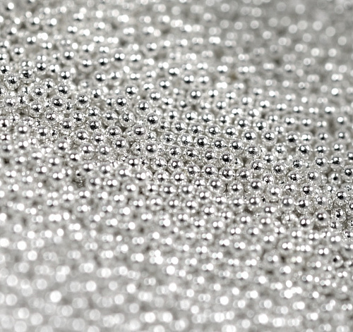 Lovely, Металлические бульонки серебро   Lovely, Металлические бульонки серебро