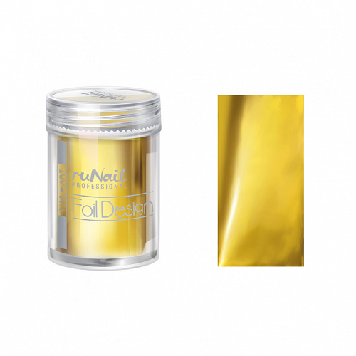 Дизайн для ногтей фольга, золотой, 1,5м  №1986   Дизайн для ногтей фольга, золотой, 1,5м  №1986