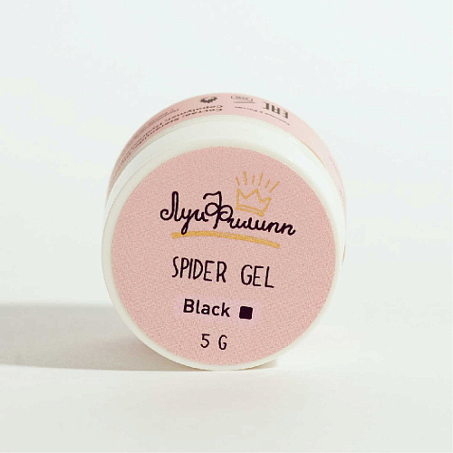 Луи Филипп, паутинка Spider Gel black черная 5g   Луи Филипп, паутинка Spider Gel black черная 5g